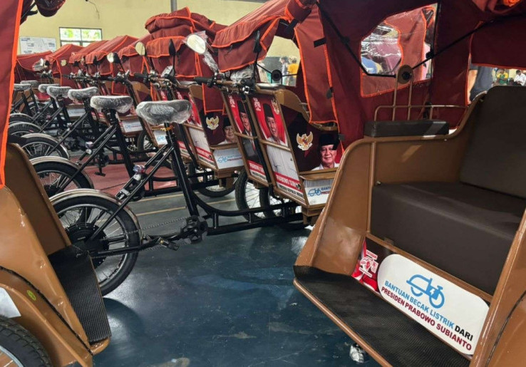 Becak Listrik Bantuan Presiden Prabowo Hadir di Banyumas, Intip Spesifikasi dan Keunggulannya