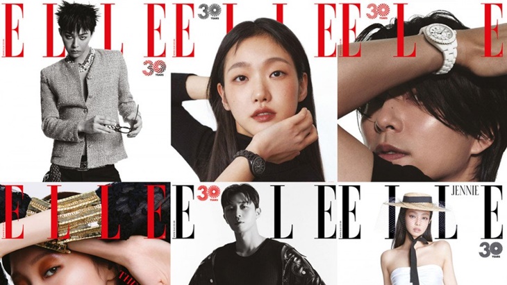 Majalah ELLE Korea Rayakan Ulang Tahun ke-30 Bersama 6 Brand Ambassador Superstar