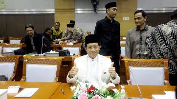 Raker Menteri Agama dengan Komisi VIII DPR Bahas Persiapan Ibadah Haji