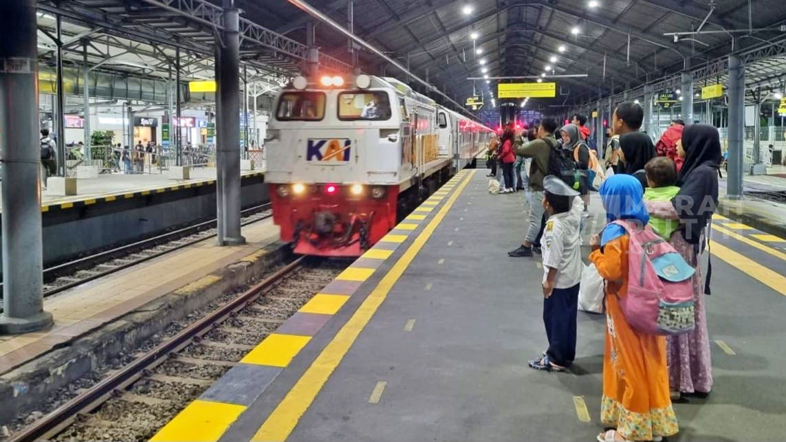 Libur Nataru, 45.013 Tiket KA Terjual di Daop 6 Yogyakarta