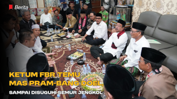 Ketum FBR Temu Mas Pram Bang Doel, Sampai Disuguhi Semur Jengkol