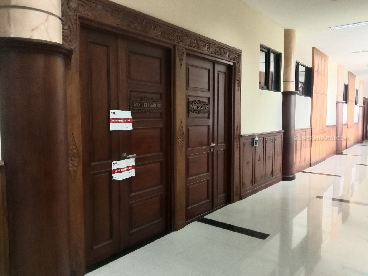 Pasca OTT KPK, Aktivitas di Gedung DPRD Jatim Sepi