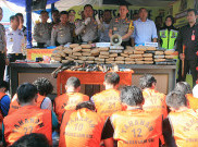 Polres Batang Bekuk Lima Tersangka Narkoba