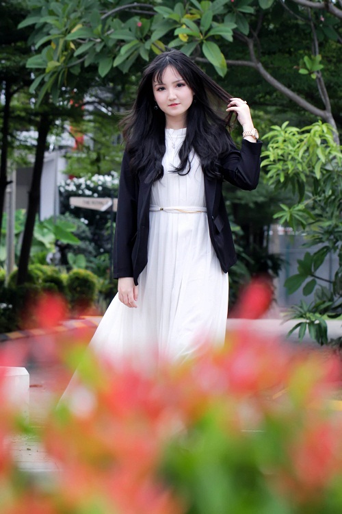  Billa Barbie saat diwawancarai di Grand Cibubur Country, Cikeas, Bogor, Minggu (26/12). (Foto: MerahPutih/Dery Ridwansah)