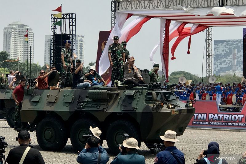 Ada Perayaan HUT TNI, Rekayasa Lalu Lintas Dilakukan di Sekitar Monas