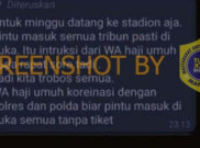 [HOAKS atau FAKTA]: Nonton Gratis Persib Bandung Vs Bali United di Stadion GBLA