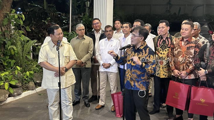 Kunjungi Prabowo, Budiman Sudjatmiko: Indonesia Layak Dapat Orang Terbaik