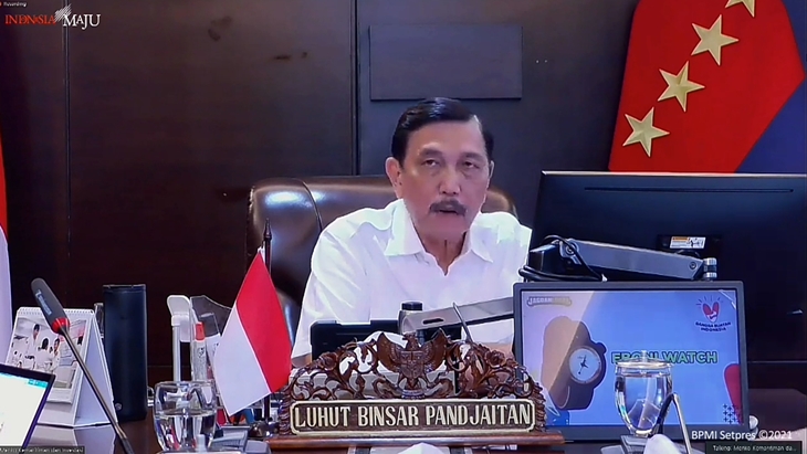 Menteri Koordinator Bidang Maritim dan Investasi Luhut Binsar Pandjaitan. (Foto: MP/Asropih)