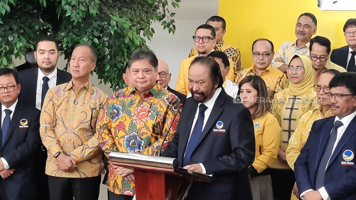 Kata Surya Paloh Terkait Pertemuan 1 Jam 20 Menit dengan Presiden Jokowi