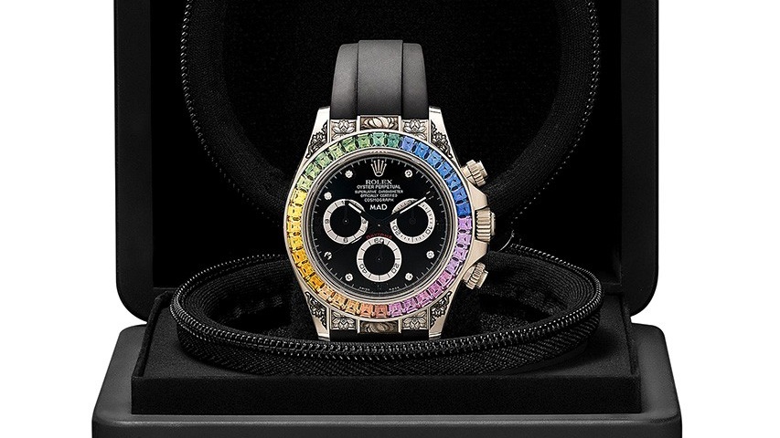 Rolex Daytona Rainbow Sapphire, Penuh Warna Tapi Tetap Mewah 