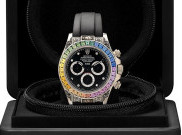 Rolex Daytona Rainbow Sapphire, Penuh Warna Tapi Tetap Mewah 