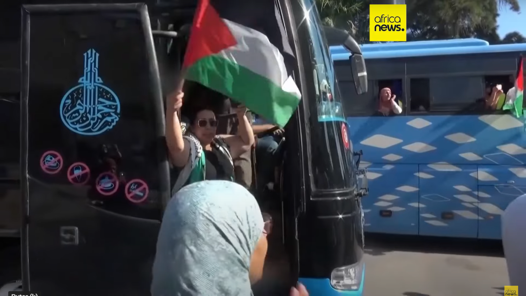 Warga Berbagai Negara Afrika Bersatu Konvoi Naik Bus untuk Jebol Blokade Gaza, Terinspirasi Aktivis Kapal Madleen
