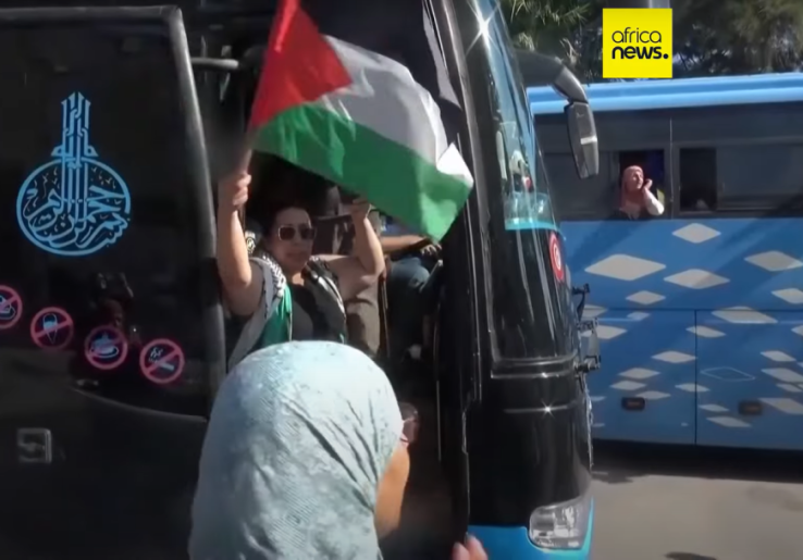 Warga Berbagai Negara Afrika Bersatu Konvoi Naik Bus untuk Jebol Blokade Gaza, Terinspirasi Aktivis Kapal Madleen