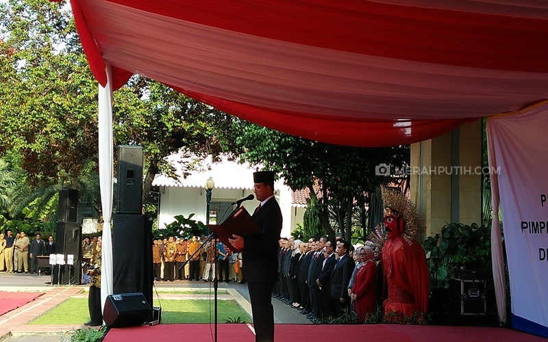 Rombak Besar-Besaran, 16 Jabatan Eselon II DKI Jakarta Dipimpin Plt