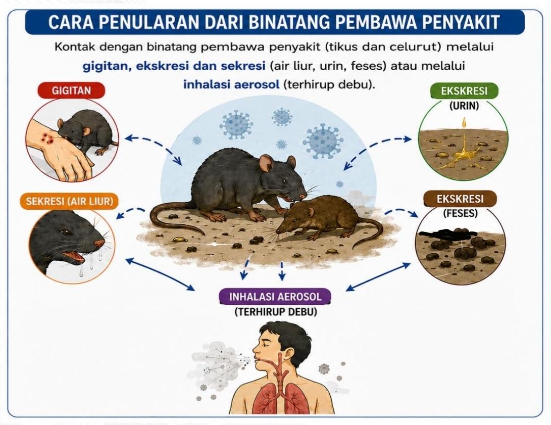 Kasus Hantavirus Terdeteksi di Indonesia, Kemenkes Minta Masyarakat Tetap Waspada