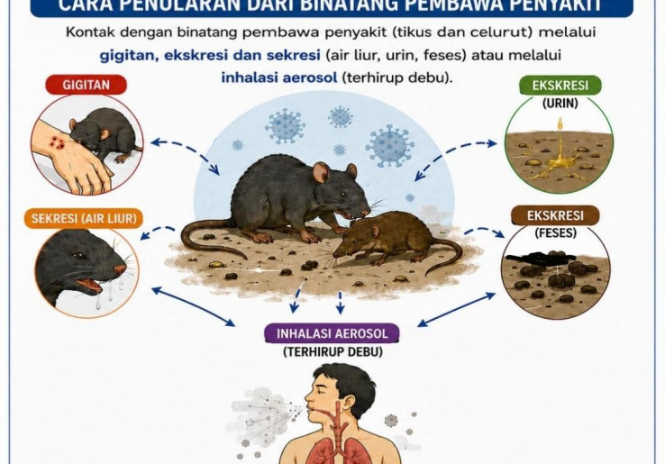 Kasus Hantavirus Terdeteksi di Indonesia, Kemenkes Minta Masyarakat Tetap Waspada