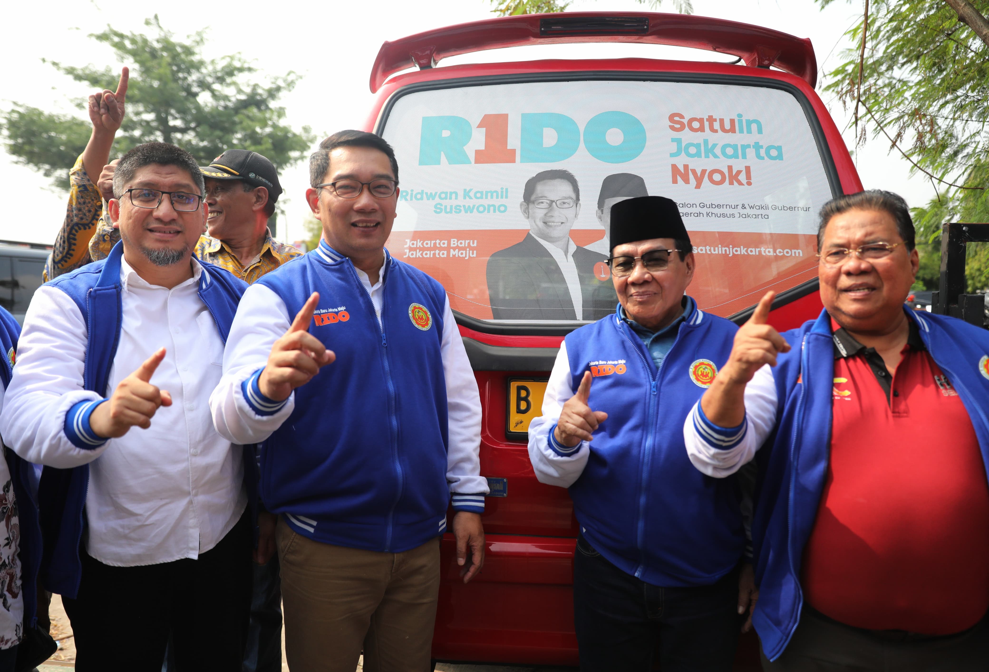 Sopir Angkot Jakarta Utara Siap Menangkan RIDO Satu Putaran