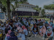 Aksi Buruh Mogok Kerja Usai Penetapan RUU Cipta Kerja