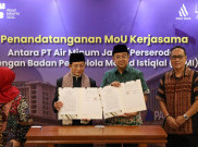 Rayakan Hari Pelanggan, PAM Jaya Beri Layanan Air Minum Gratis untuk Masjid Istiqlal selama Setahun