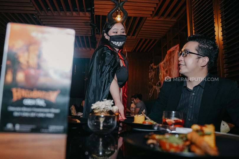 Perayaan Halloween di Restoran Al Gusto