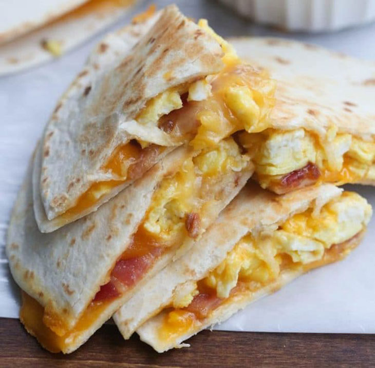 Kantung Keju, Menu Sarapan Bergaya Meksiko