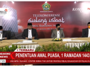 Hasil Sidang Isbat, Awal Ramadan 1443 H Jatuh pada Minggu 3 April