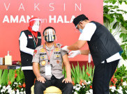 Polri Kerahkan Bhabinkamtibmas Kawal Vaksinasi di Daerah
