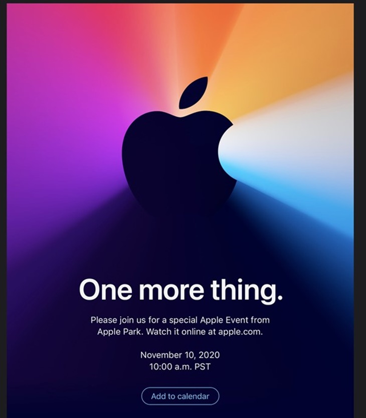 Apple Bikin Acara di 10 November, Rilis Apa?