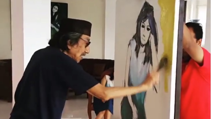 Maestro Lukis Jeihan Sukmantoro Tutup Usia