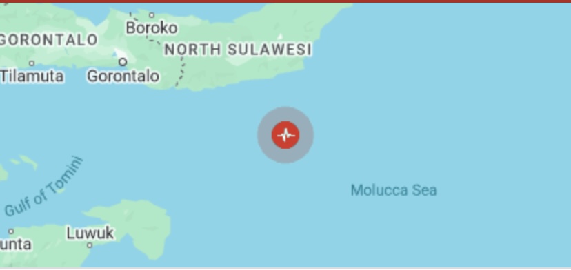 Gempa Bolaang Mongondow Pagi Ini, Guncangan Terasa Sampai Gorontalo