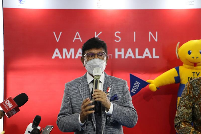 Menkominfo Minta Pegawai Segera Jalani Vaksin Dosis Ketiga