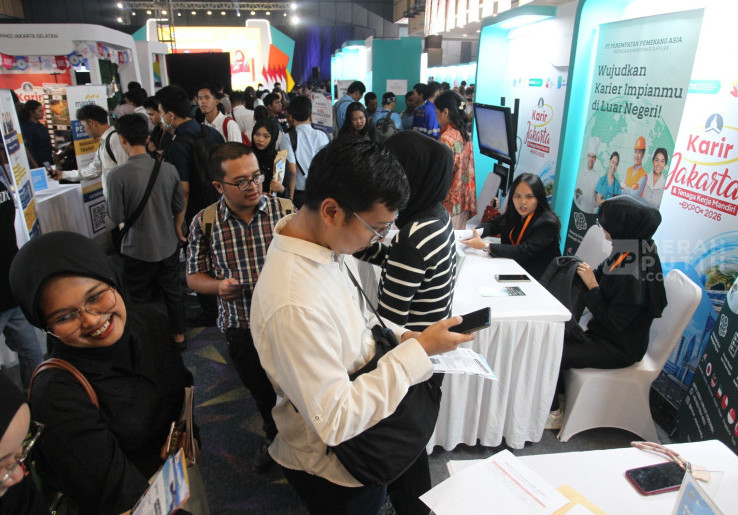 Antusiasme Pencari Kerja Berburu Peluang di Karir Jakarta Expo 2026