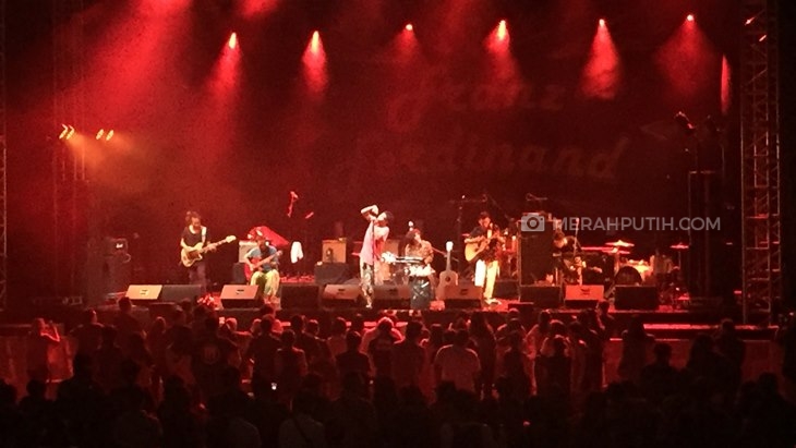 Fourtwnty Pernah Panaskan Panggung Konser Franz Ferdinand di Jakarta
