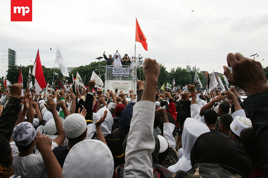 Reuni Alumni 212 di Monas Jakarta