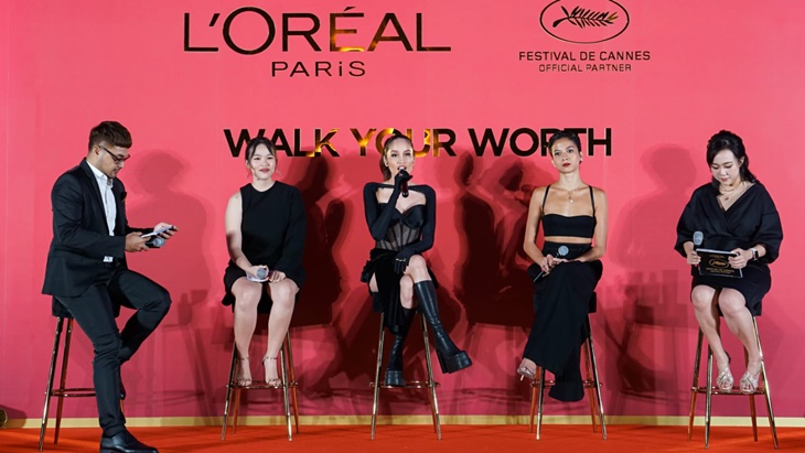 Spill Make-Up Cinta Laura dan Putri Marino di Festival Film Cannes