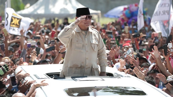 Terkejut Dengan Sambutan Rakyat Kepri, Prabowo: Sepertinya Ramalan Survei di Jakarta Salah Semua