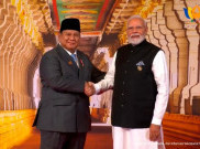 Perdana Menteri India Narendra Modi Sambut Presiden Prabowo Saat Tiba di KTT ke-18 BRICS 