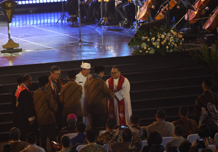 Wujudkan Perdamaian, Mgr. Agustinus Subianto Ajak Umat Kristiani Dukung Pemerintahan Prabowo