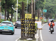 Pemprov DKI Jakarta Mulai Bongkar Tiang Monorel Mangkrak di Kuningan Jakarta 