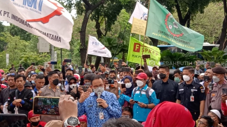 Surati Menteri Ida, Anies: Formula Penetapan UMP Tidak Cocok Diterapkan di Jakarta