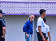 Pelatih Dewa United FC Bangga Timnya Mampu Kalahkan Borneo FC