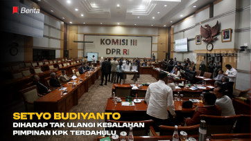 Setyo Budiyanto Diharap Tak Ulangi Kesalahan Pimpinan KPK Terdahulu