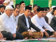 Usai Salat Id di Simpanglima, Jokowi Lanjut Cek Tanggul Laut Semarang