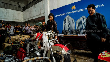 Ini Penampakan Harley Davidson yang Diselundupkan di Pesawat Garuda