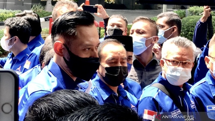 Datangi Kantor Menkumham Yasonna, AHY Bawa Bukti KLB Moeldoko Abal-abal