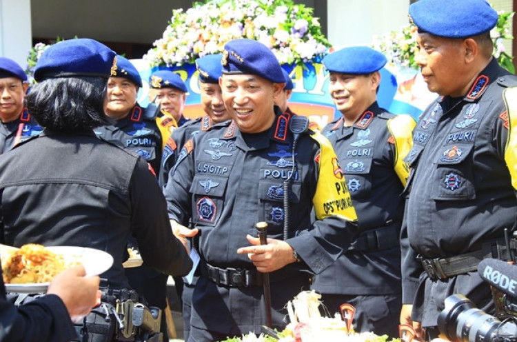 Kapolri Harap Brimob Sukses dalam Pengamanan KTT G20