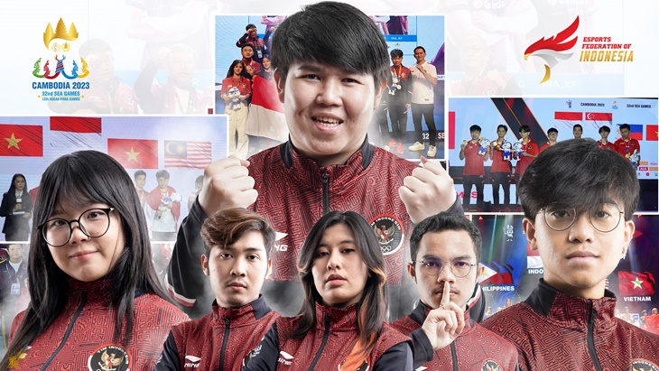 Indonesia Juara Umum E-Sports SEA Games Kamboja 2023