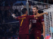 Roma Menang Besar, Edin Dzeko Ditahbiskan Juru Gedor Spesialis Malam
