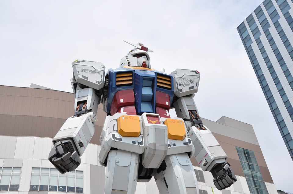 Ilustrasi robot Gundam (Sumber: Pixabay/ribbons6775)