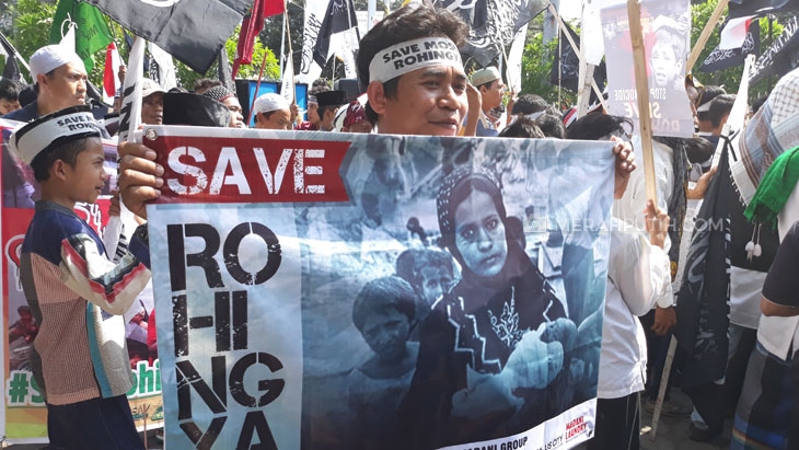 Umat Muslim Cirebon Keluarkan Lima Tuntutan Terkait Rohingya 